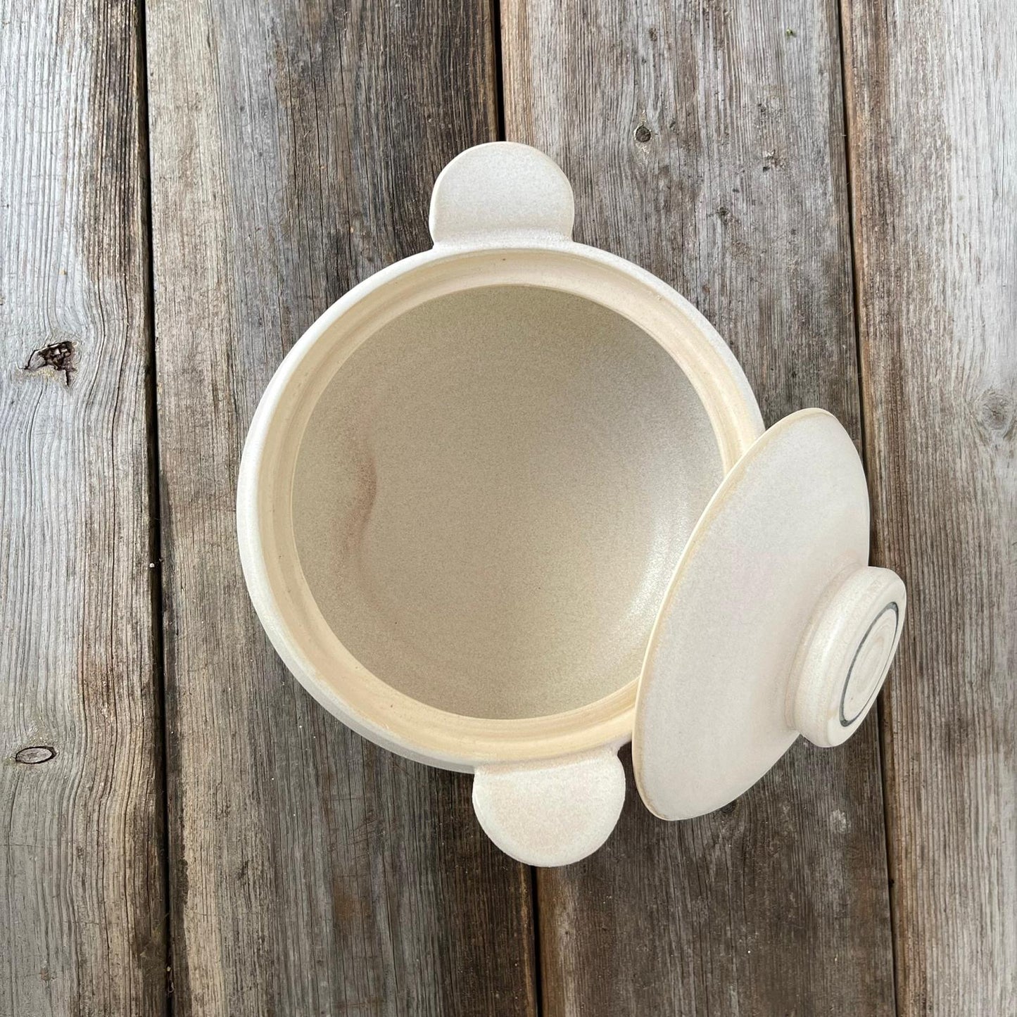 Stripe Casserole Pot - Small