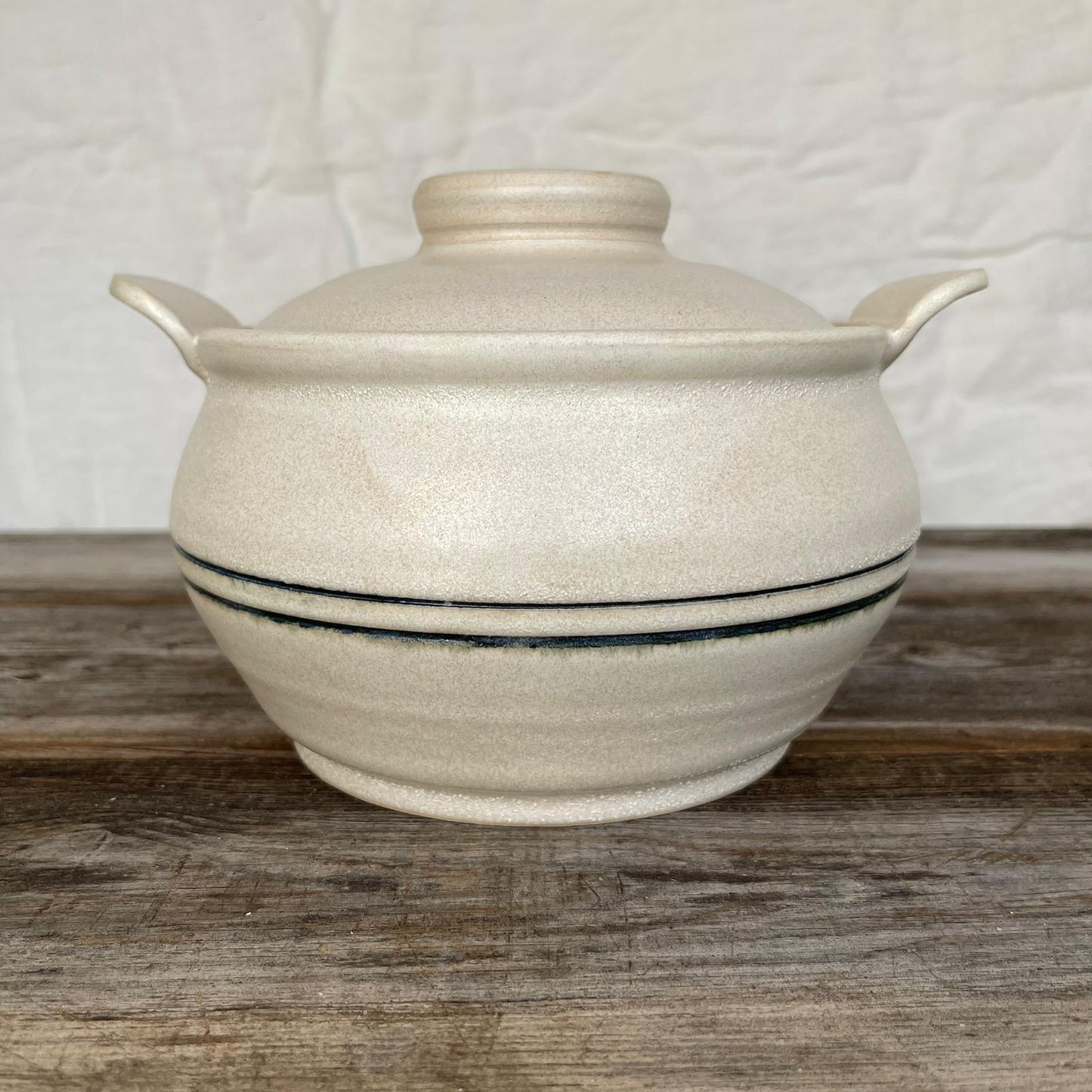 Stripe Casserole Pot - Small