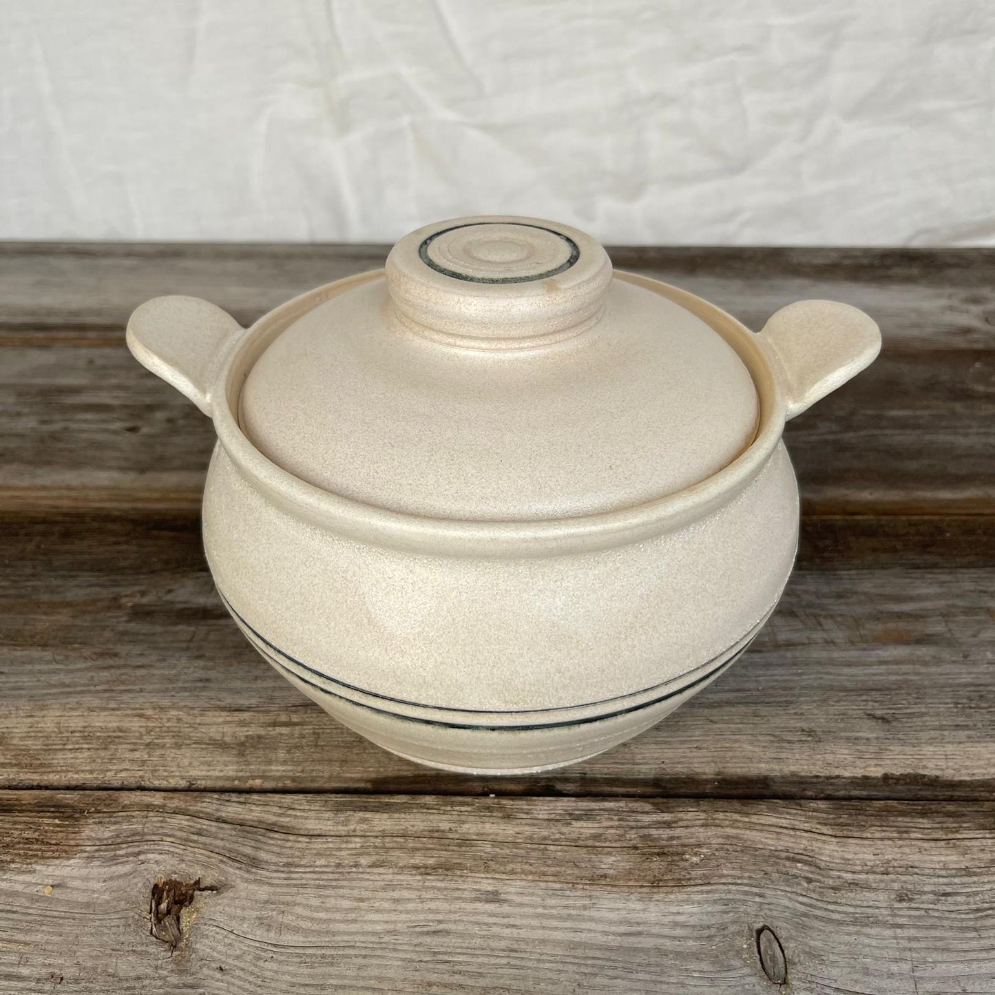 Stripe Casserole Pot - Small